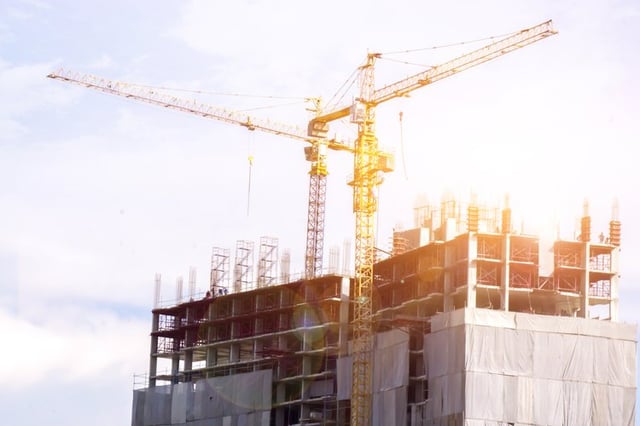 How Are Cranes Removed From Sky Scrapers?